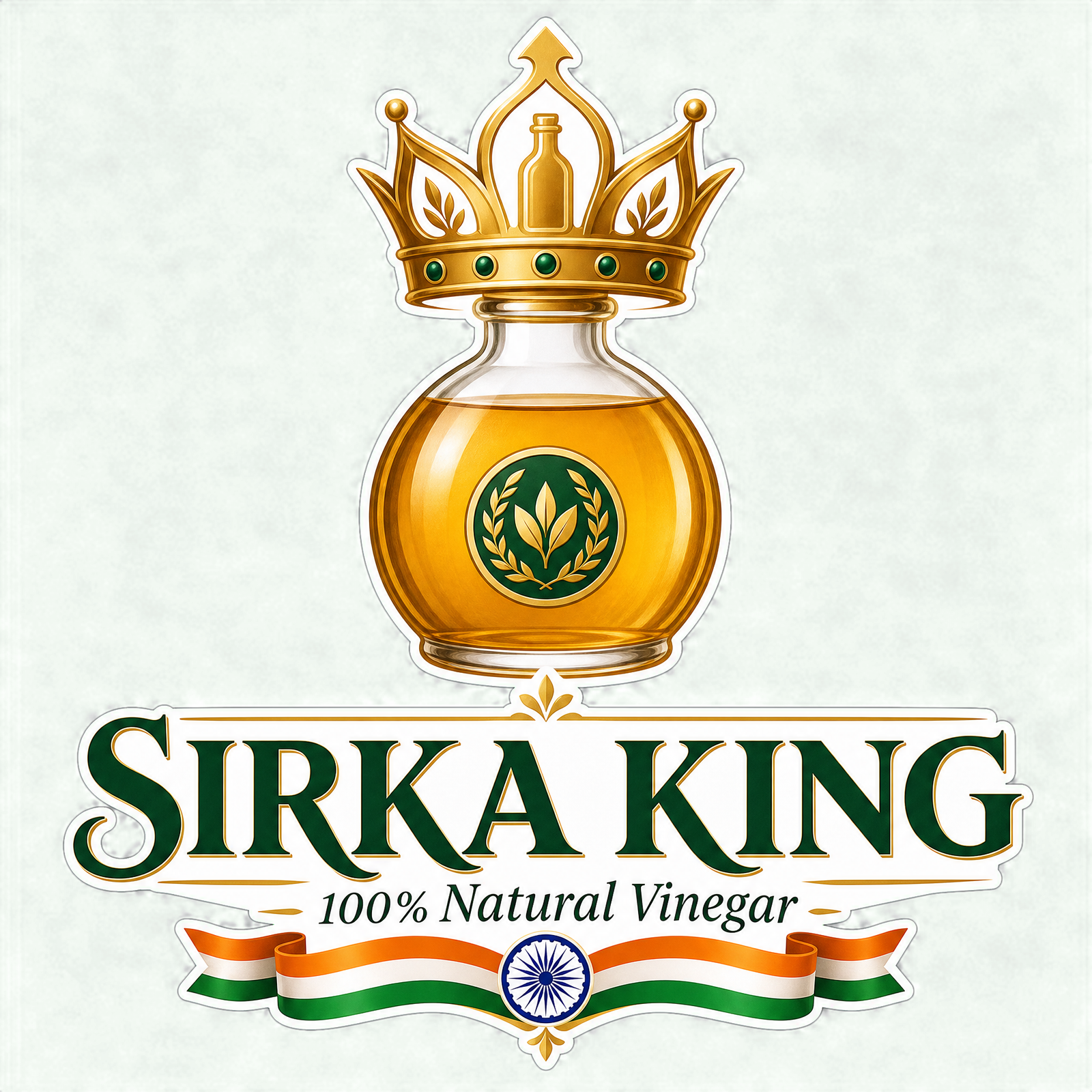 Sirka King Logo - Natural Vinegar India